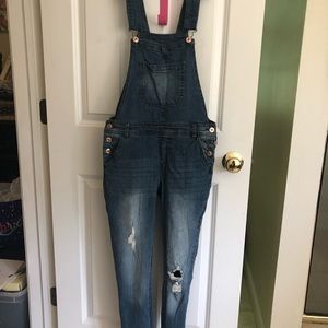 Denim overalls size S